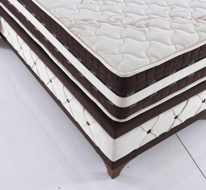alp bedding i̇di̇l set with base mattress and headboard