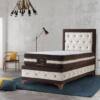alp bedding i̇di̇l set with base mattress and headboard