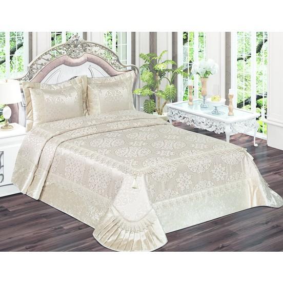 rm elena home legend bed spread lace pillow