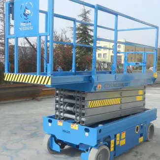 HEDA 14 meter Self propelled electric scissor lift platform...