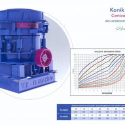 tek-el makina conical crushers 70 - 1000 tons per hour capacity
