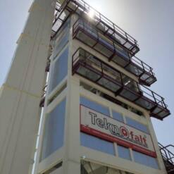 teknofalt drummix type stationary asphalt plants tknf-dm 60 to 250 ton / hour capacity