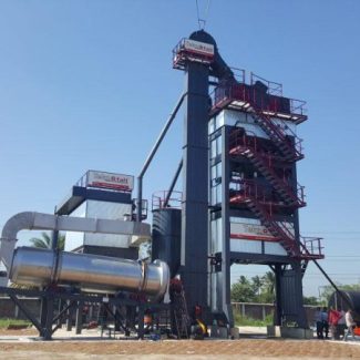 Teknofalt fixed batch type asphalt plant TKN 100 tons / hour...