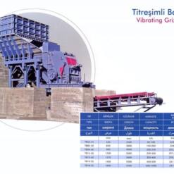 tek-el makina 振动灰熊给料机 300 至 1400 吨/小时