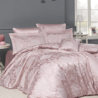 Nazenin Home Textile Jacquard Satin Duvet Sets...