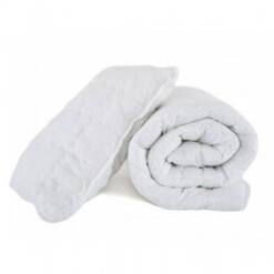 irya textile bonny baby quilt + pillow set white