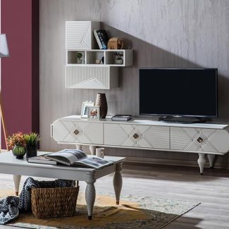 Ayhan Bronze Tv Unit Home Furniture...