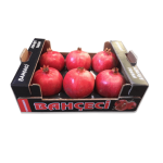 bahçeci farming kwaśny słodki czerwony granat w kartonowym pudełku 4 kg