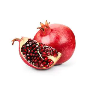 bahçeci jordbruk sur söt röd granatäpple frukter trälåda 5kg