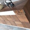 berrak furniture awarded walnut ecru dining room