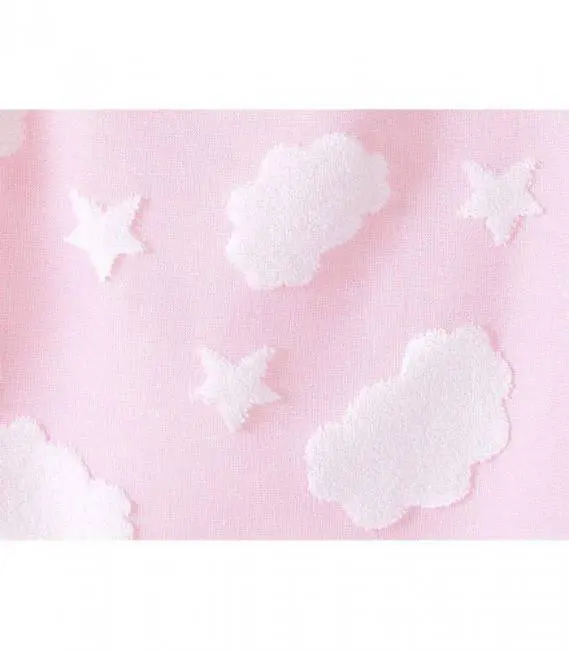 irya textile cloud baby towel pink