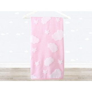 Irya Textile Cloud Baby Towel Pink...