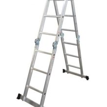 Saraylı 4×3 380cm Length Aluminum Multi Purpose Industrial Folding Ladder 7612