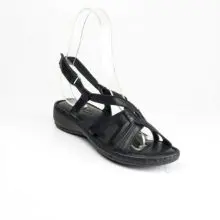 Levossa Genuine Leather Flat Heel Women’s Sandal