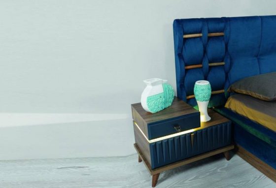 Davenza home furniture style blue