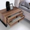 Şiptar modern willow bedroom furniture sets - king queen full vanity dresses bed closet