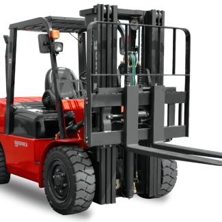 Yuki 3.5 Ton Lifting Capacity Diesel H Triplex Forklift CPCD3...