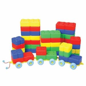 Trolley Brick 40 Pieces by KingKids King Kids Toys BR 7030