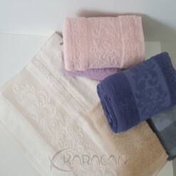 Karacan Home Textile Cotton Hand Towels 4 From Turkey karacan home textile cotton hand towels