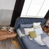 ensemble de chambre à coucher courbe de meubles berrak
