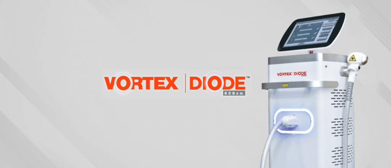 vortex diode epilator machine laser 808nm epilation hair removal with sapphire cooling