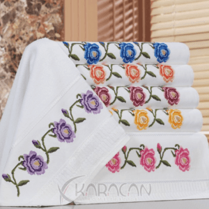 Karacan Home Textile Embroidery Hand Towels