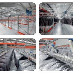 timtas hanger systems vehicle loading telescopic conveyor
