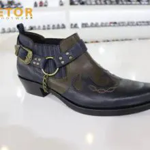 etor обувь ковбойские вестерн мужские ботильоны из натуральной кожи 2021