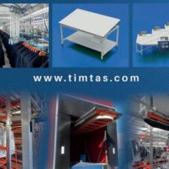 timtas conveyorized automatic fabric cutting machine mc30 - mc50 - mc70 - mc80 - mc90