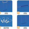 timtas askili hanger with hooks for apparel factories t134