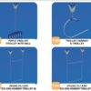 timtas askili hanger with hooks for apparel factories t134