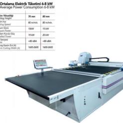 timtas conveyorized automatic fabric cutting machine mc30 - mc50 - mc70 - mc80 - mc90