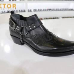 Etor Cowboy Western Real Leather Men Ankle Boots Dress Shoes 17 From Turkey etor shoes cowboy western genuine leather mens ankle boots 2021