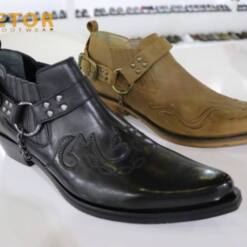 Etor Cowboy Western Real Leather Men Ankle Boots Dress Shoes 15 From Turkey etor shoes cowboy western genuine leather mens ankle boots 2021