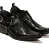 etor shoes cowboy western genuine leather mens ankle boots 2021