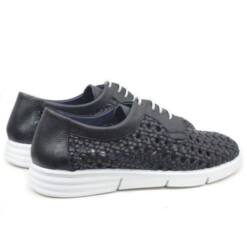 Molyer Navy Blue Hand Knit Casual Shoes 3 From Turkey molyer navy blue hand knit casual shoes