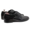 Κλασικά ανδρικά παπούτσια molyer μαύρα λουστρίνι