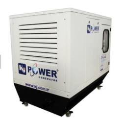 kj power 7 تا 2500 kva استاندارد یا سایبان های فوق العاده بی صدا ژنراتورهای برق دیزلی