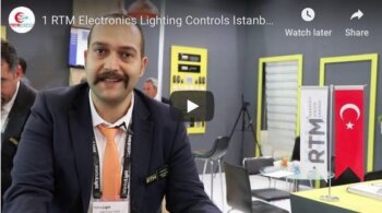 controlli di illuminazione elettronica rtm fiera della luce di Istanbul prodotta in Turchia per l'esportazione yeniexpo