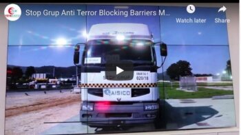 stop grup barriere antiterrorismo per la sicurezza stradale realizzate in Turchia per l'esportazione - yeniexpo