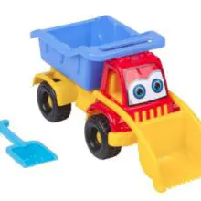 Bayraktar Colorful Small Plastic Play Toy Bucket Truck for kids