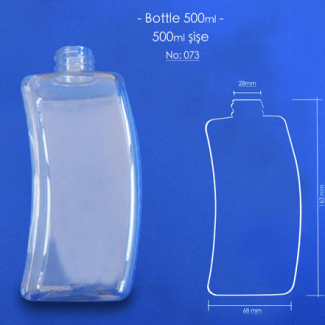 Tozbey Plastic 500 ml Pet Bottles Code 073...