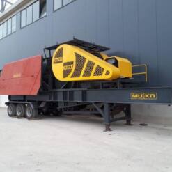 سنگ شکن فکی متحرک سنگ شکن muka makina mmj110 با کیفیت بالا