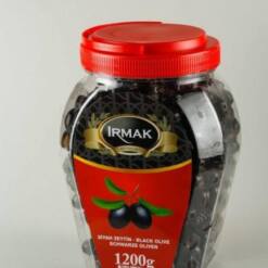 irmak black table pickled olive small s 700 g in plastic jar