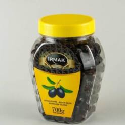 irmak μαύρη επιτραπέζια τουρσί ελιά μικρή s 700 g σε πλαστικό βάζο