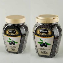 irmak black table pickled olive small s 700 g in plastic jar