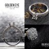 Golden eye jewelry women fine diamond engagement wedding ring jewellery on gold or platinum alanya