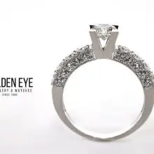 golden eye jewelry women fine diamond engagement wedding ring jewellery on gold or platinum alanya