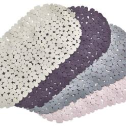 gul plastic red rose bathroom accessory bath mat