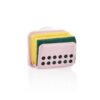 gul plastic red rose bathroom accessory spongematic